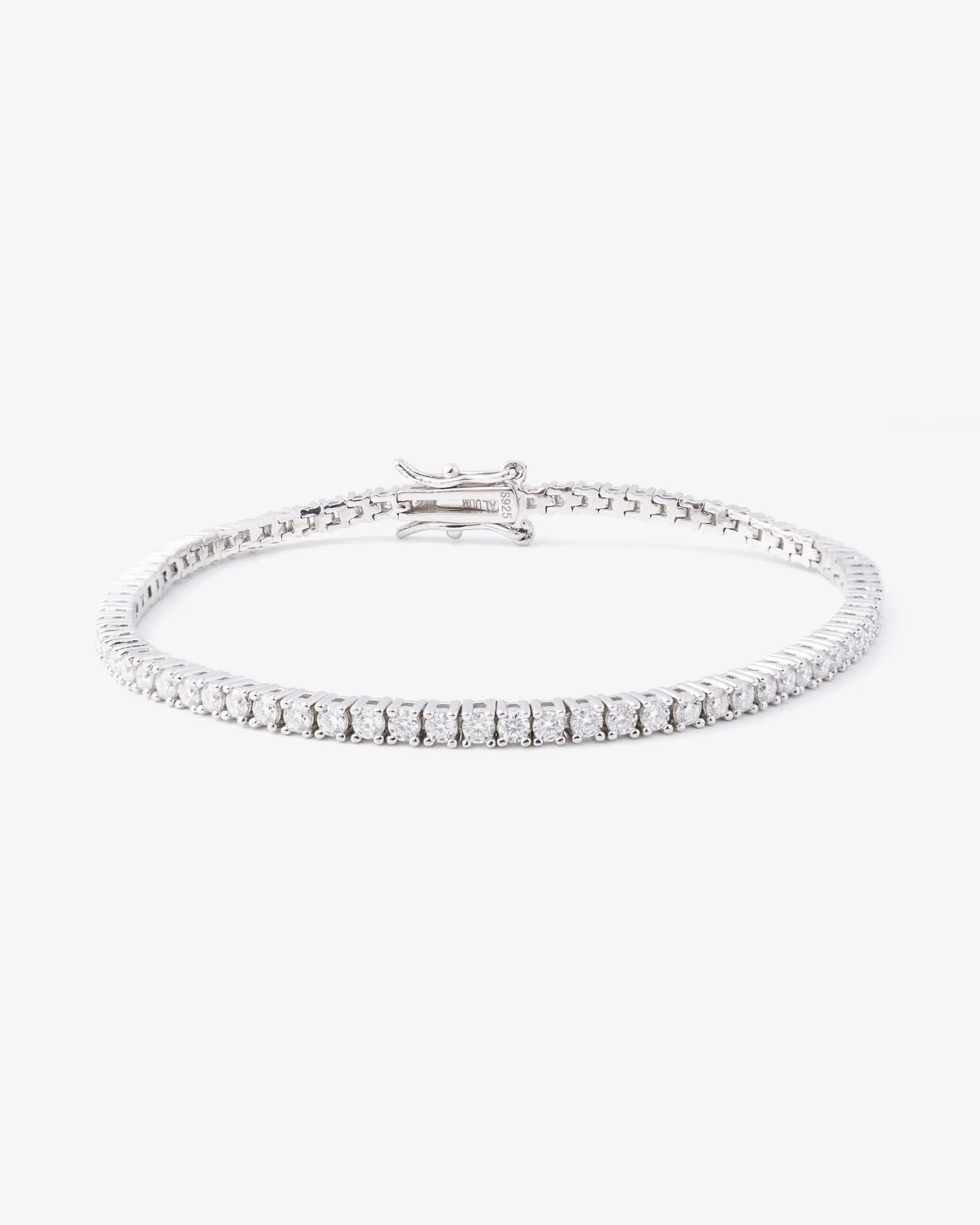 2MM Moissanite Tennis Bracelet