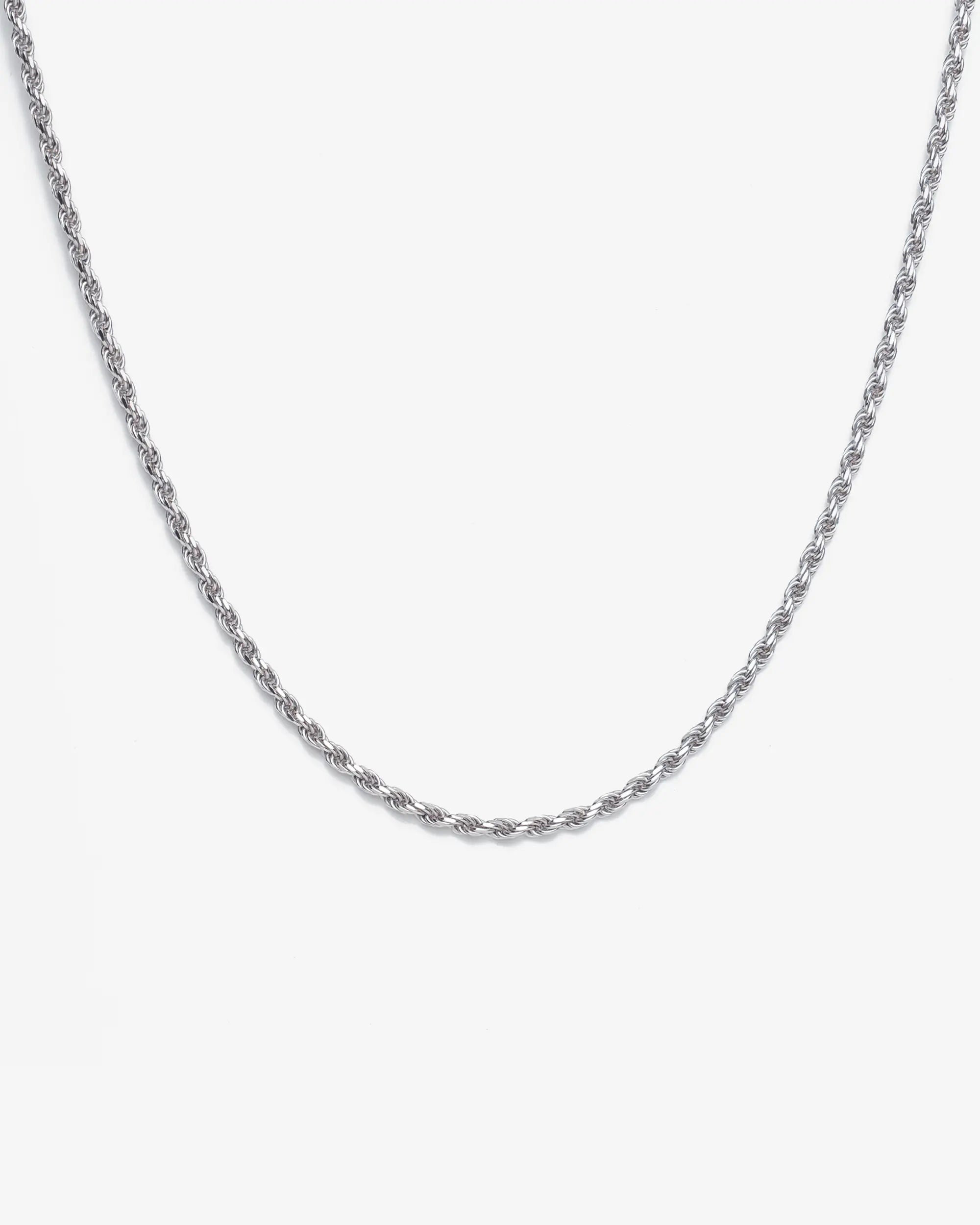 3MM Silver Rope Chain