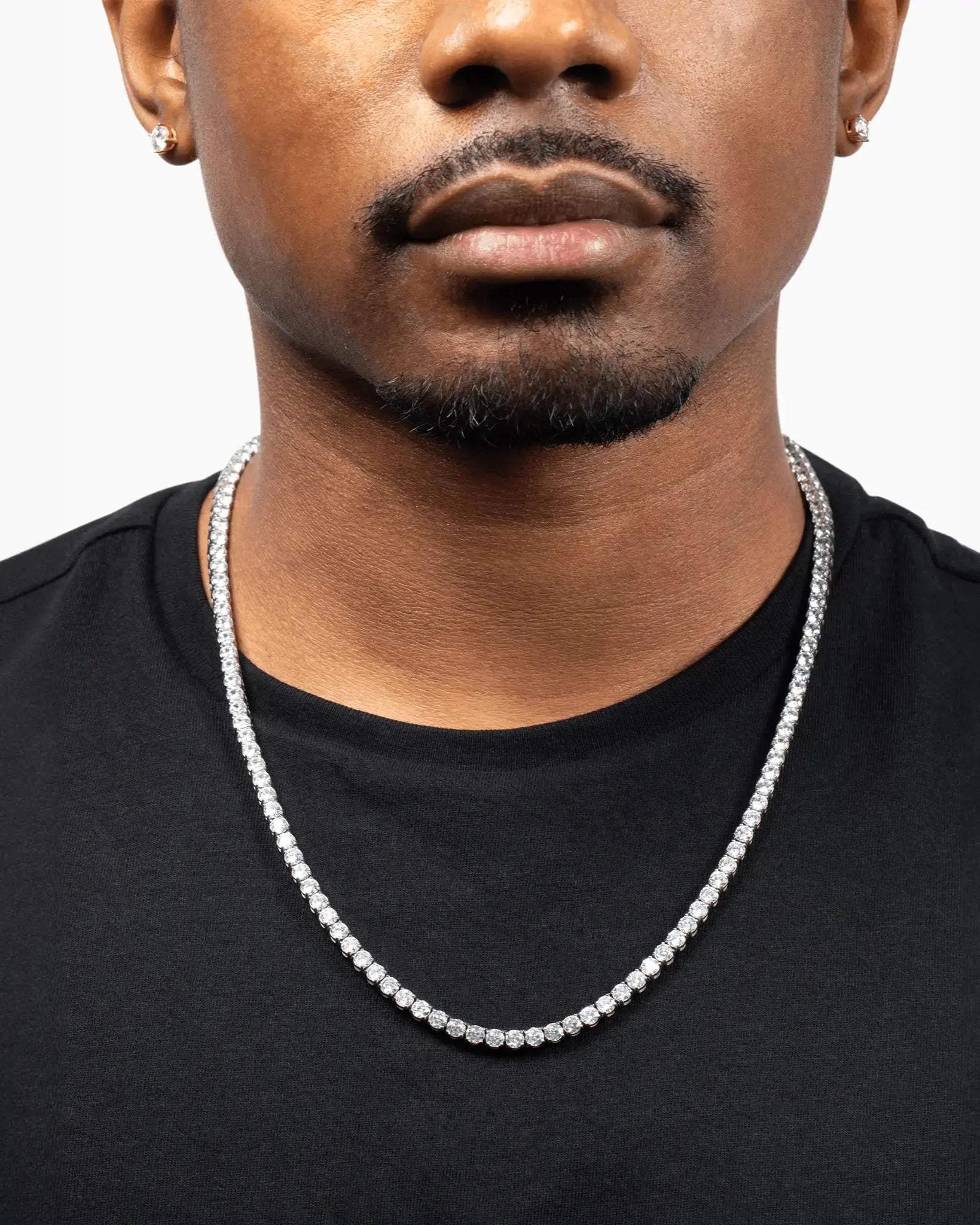 4MM Moissanite Tennis Chain