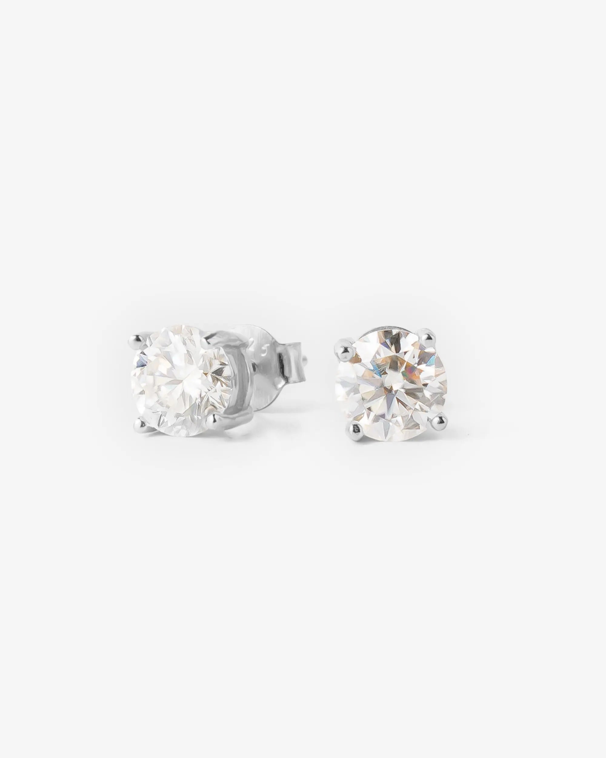6MM Moissanite Earrings